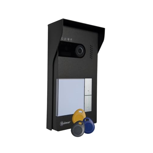Platine vidéo pour kit Soul zamac 2 boutons d'appel Golmar GSOUL/2