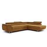 Le canapé trois places d'angle offre bien plus qu’un simple canapé 3 places ordinaire. Son design en L maximise l’utilisation de l’espace, idéal pour les grands salons. En outre, ce canapé convertible couchage quotidien est parfait pour une utilisation quotidienne grâce à son confort exceptionnel. Il fournit une solution de couchage supplémentaire sans sacrifier le style de votre salon.