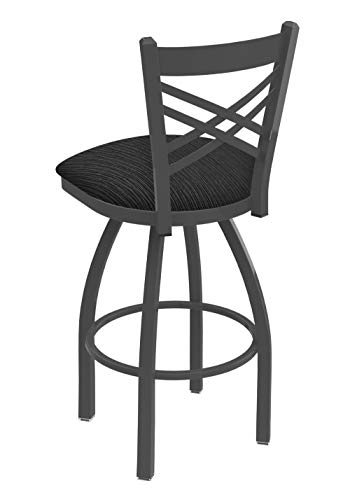 Holland Bar Stool Co. 820 Catalina Counter Stool, 25" Seat Height, Graph Coal #TOP1