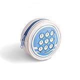 Espace de rangement multifonctionnel : La petite taille du gâteau rond peut être facilement intégrée dans de petits objets tels que des écouteurs, des câbles de charge, des bijoux, du rouge à lèvres, etc., et peut être rangée calmement pour les trajets, les déplacements et le maquillage quotidien.