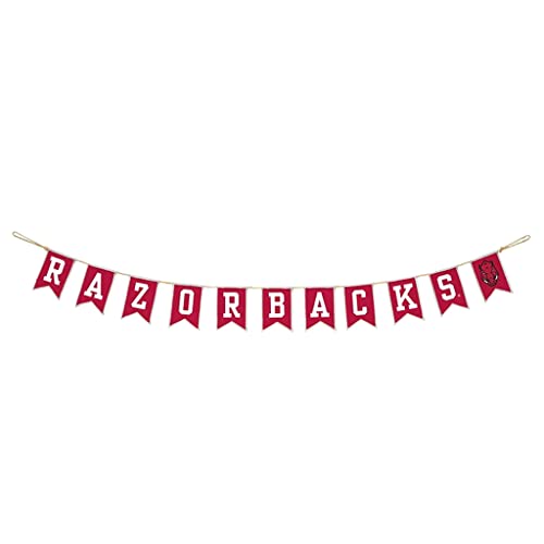 Arkansas Razorbacks Tailgate Party Banner by Hanna's Handiworks | For School Parties, Graduations | Lightweight Fabric | Represent Your NCAA UArk Team Spirit | Part 2 “Razorbacks”