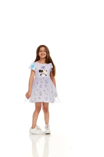 Disney Minnie Mouse Sequin Sleeve Tulle Dress-Girls Sizes 2-6x2