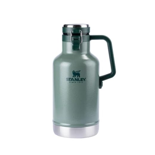Growler térmico Classic Stanley, 1900 ml, Hammertone Green