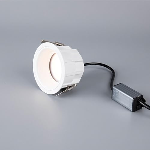 Lampe de douche étanche contre l'humidité avec spot de plafond alu fin
