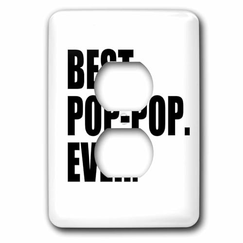 3D Rose lsp_151516_6 Best Pop Ever gifts For Gr Fathers Gr Ad Gr Pa Nicknames Text Family gifts ELECTRICAL Outlet Covers
