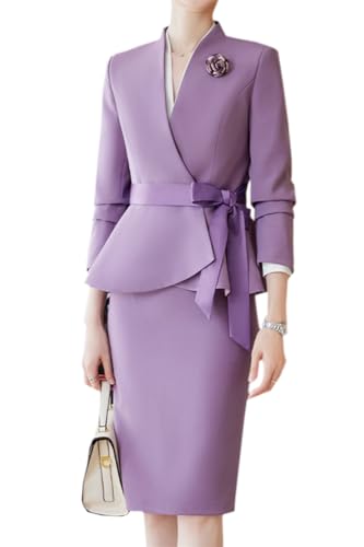 [YUANYUAN] HAUTE XJ[gX[c fB[X ZbgAbv ㉺ 2_Zbg tH[} ~ZX X[c 傫TCY G ^CgXJ[g GKg   w Ǝ {Q OL ItBX ʋ W[ (p[v