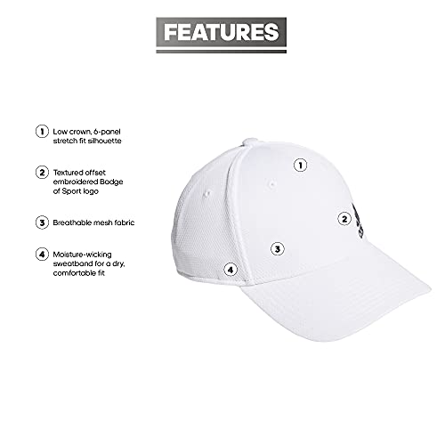 Adidas Herren Release 2 Strukturierte Stretch Fit Cap