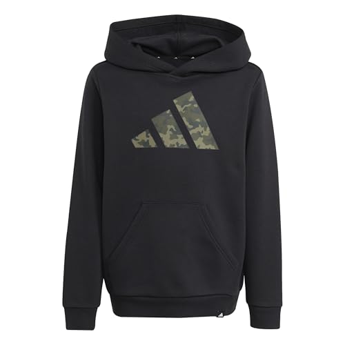 Sweat-shirt à capuche adidas pour enfants vêtement sportswear camouflage
