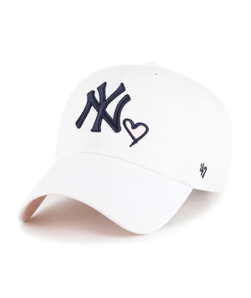 Gorra ajustable blanca '47 New York Yankees unisex miniatura 1