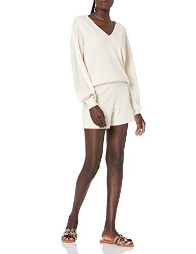 The Drop Women's Mia Bell-Sleeve Deep V-Neck Supersoft Sweater3
