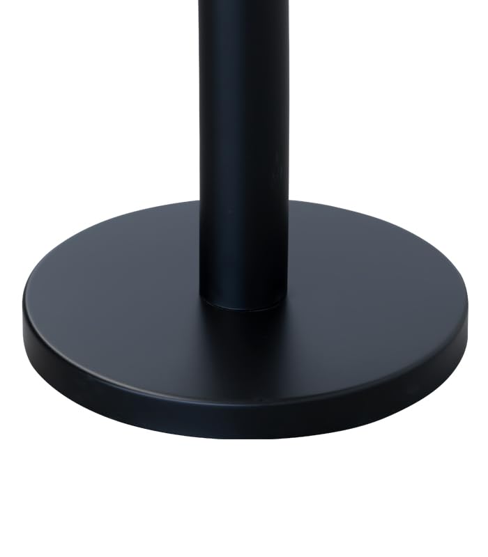 Pack 2 Postes Separadores con Cinta Extensible Catenarias 32cm x 2m Negro