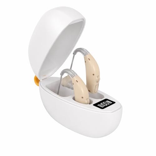 Image of 311 PRO Hearing Aid Machine for Old Age (2 Units) | Noise Cancellation | Ear Machine | Charging Case | Volume Control | Easy to Use | Top Brand | Trusted by 5000+ Users | With Warranty