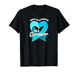 Cáncer de Cuello uterino Soy un sobreviviente Cáncer de Cuello uterino Camiseta