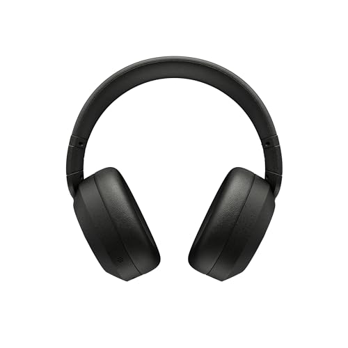 Yamaha YH-E700B Casque sans fil Bluetooth, 32 heures d'autonomie, réduction active du bruit, Noir