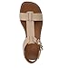 Naturalizer Womens Brandy Flat Sandal Coastal Tan Leather 5 M