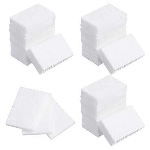 50 Pack Unscented Aroma Pads, 1.2x0.9 White Aroma Oil Refill Pads Aromatherapy Perfume Diffusers Humidifier Refill Pad Replacement for Home Electronic Equipment Locket Scent Ball Plug-in Diffuser