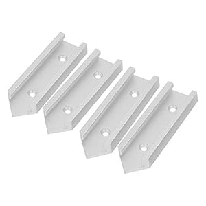 stronerliou 4 stks T-track Connector Mijter Track Jig Armatuur Slot Connector Voor Router Tafel