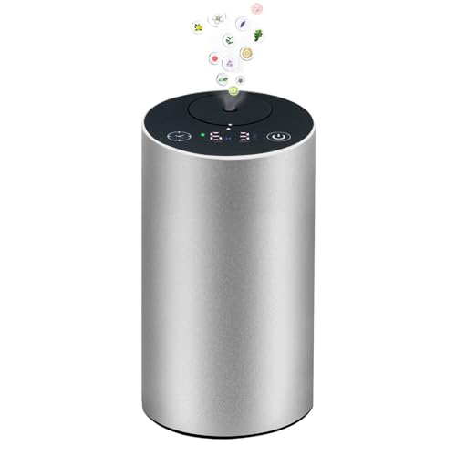 Huvama Waterless Essential Oil Diffuser – Aromatherapy Scent Diffusers for