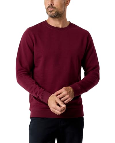 INTO THE AM Premium Crewneck Sweatshirts For Men S - 4XL Lightweight Casual Fitted Sweater