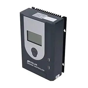 Solar Controller, Universal Solar Charge Regulator Safe High Efficiency DC100V MPPT DC 12V 24V for Street Light (40A (Bluetooth Function))
