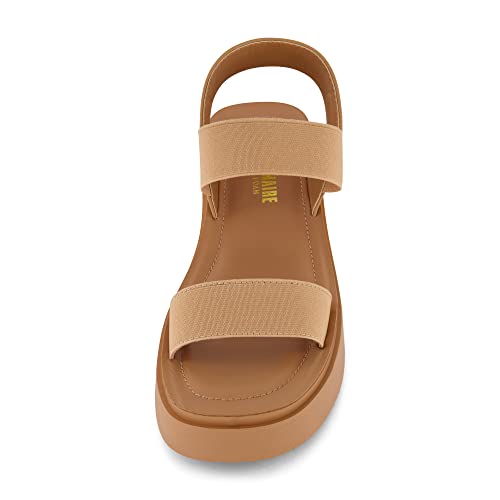 CUSHIONAIRE Pilar Womens Sandals - Casual Slip On 2 Inch Platform Sandals for Women3