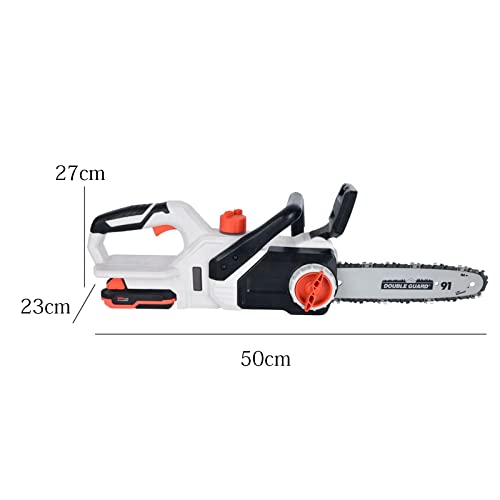 ZHANGTAOLF 20-V-Kabel ohne bürstenlose Kettensäge 10-Zoll-Elektromutbatterie mit 2,0AH-Batterie und Ladegerät Ruhige… – Bild 8