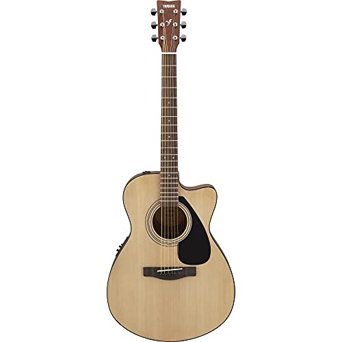Image of Yamaha FSX80C Tobacco Brown Sunburst Semi Acoustic Guitar (Combo Pack) (Tobacco Brown Sunburst)