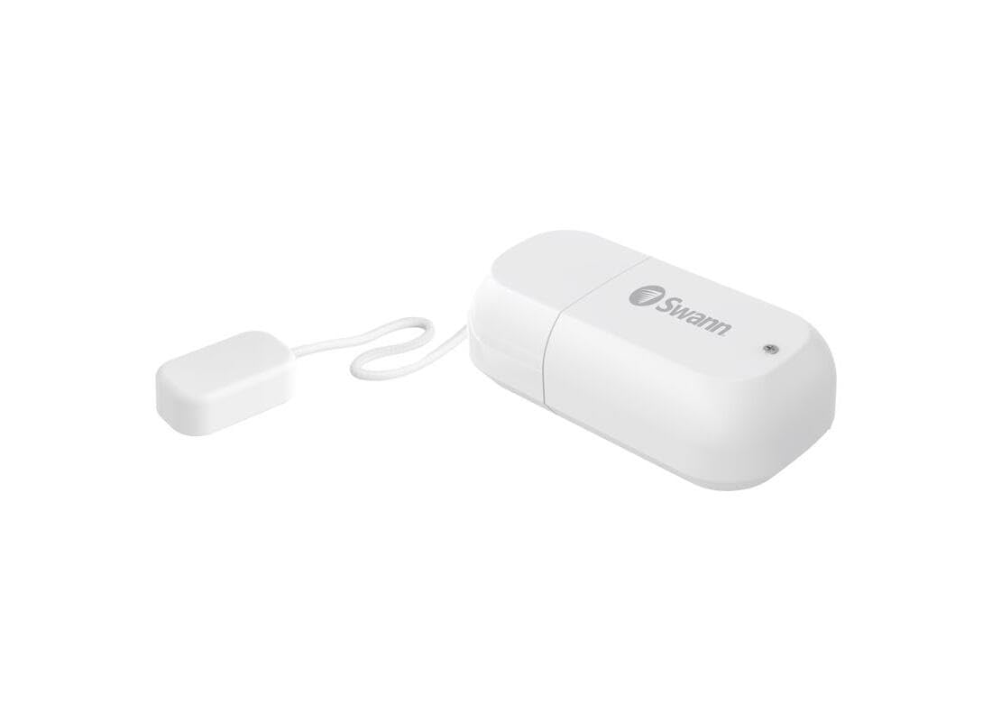 Swann White Wi-Fi Leak Alert Sensor. Easy Installation (Permanent Or Temporary), Wi-Fi Connected, Battery Powered, Alerts To Your Smartphone And Get Early Warning Of Leaking Pipes Or Appliances