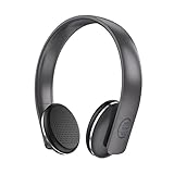 Test Bluetooth Kopfhörer Sport A50 Bluetooth 5.0 Kabelloser Kopfhörer Subwoofer Sport Gaming Teleskopisch verstellbares Gaming-Headset Bluetooth Headset Test 2021 (Black, One Size)