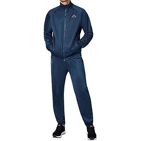 Kappa Chándal Villos para hombre, cómodo tracksuit para deporte, ocio y viajes, azul Cover