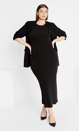 Image of City Chic Plus Size Dress, Halter Slip Dress