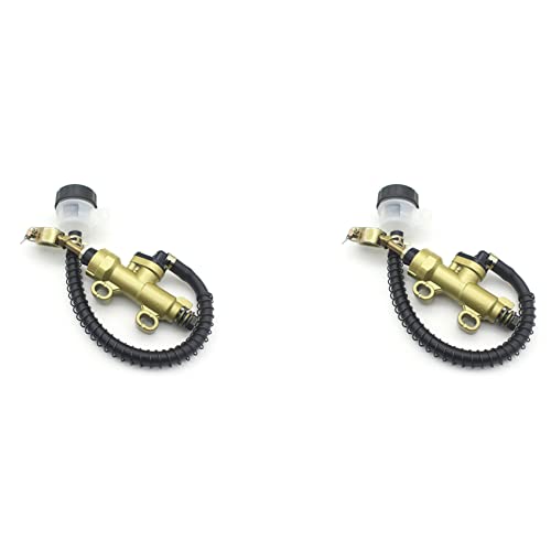 Bomba de freno trasero para motocicleta CBR600 y ATV cilindro principal pack de 2 unidades