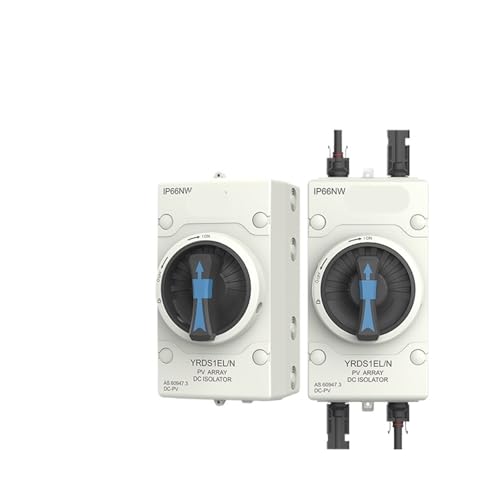 Interruptor de aislamiento de CC 4P 1000V 32A fotovoltaico exterior 1 Uds 2