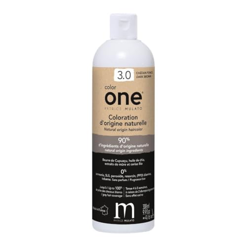 Châtain foncé Patrice Mulato Color One 3.0 coloration naturelle en gel de 300ml