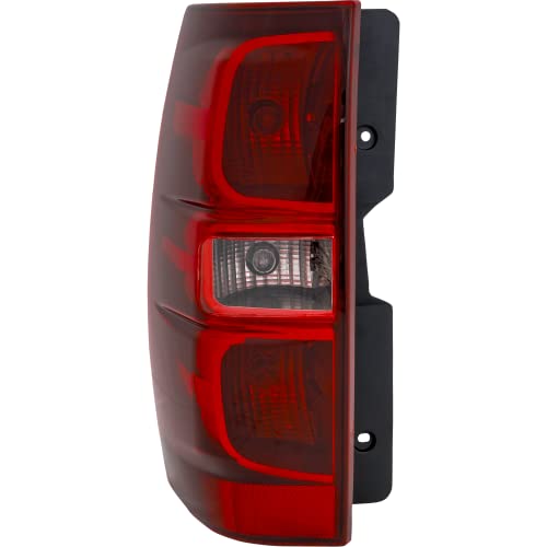 Evan Fischer Driver Side Tail Light Compatible with 2007-2014 Chevrolet Tahoe, Fits 2007-2014 Suburban 1500, 2007-2013 Suburban 2500 & 1990 Del Del10001 - GM2800196