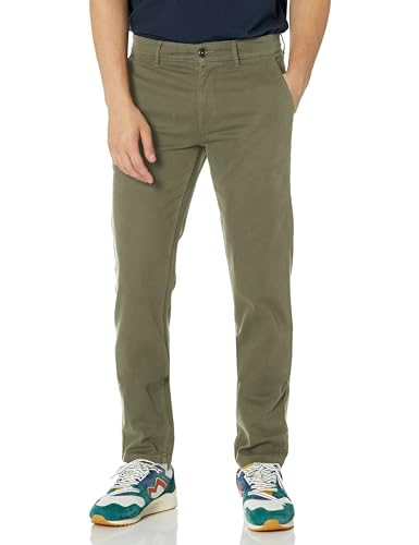 BOSS Men's Chino Slim Leg Twill Cotton Trousers