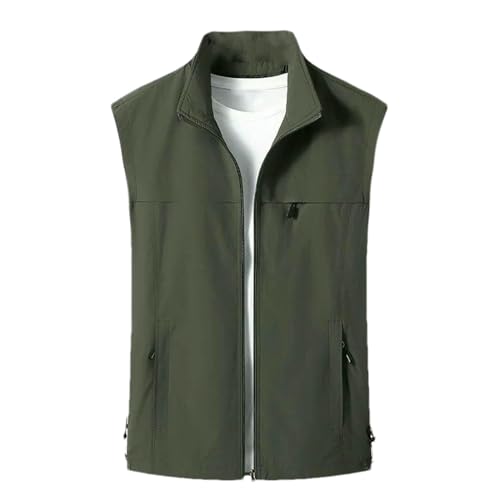 Gilet de randonnée et voyage pour homme veste sans manches avec poches S