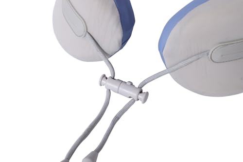 Almohada de espuma viscoelástica con capucha y soporte ergonómico miniatura 3