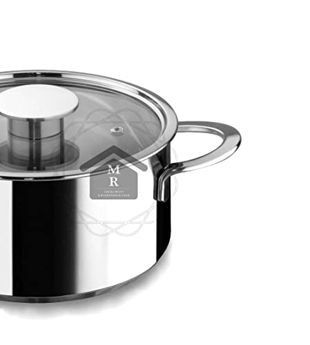 Casseroles en acier inoxydable qui ne fixent pas les aliments - 8