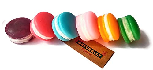 Macaron Soap Box (Six Assorted Flavoured Goat Milk Macron Soaps)