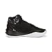 PUMA Mens Playmaker Pro Mid Basketball, Mens Black Mens White, 8.5