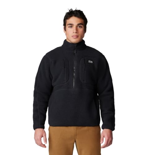 Image of Mountain Hardwear Men's HiCamp Fleece Pullover for Hiking, Travel, Backpacking, and Everyday Wear