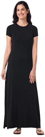 Fitted Maxi Dress - UPF 50+ Sun Protection - Dounelle