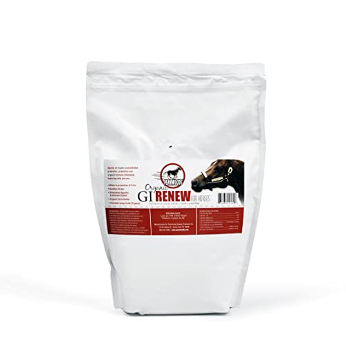 Pennwoods Equine Products GI Renew - 5 LBS | Digestion | Immune Stimulant | Horse Supplement | Appetite Stimulant | Probiotic | Prebiotic | Digestive Enzymes | Organic Toxin Binder | Beta Glucans |