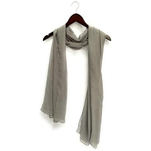 Cotton Scarf Wrap Cotton Shawl Hijab Wrap Women Girlfriend Scarf HM (8) Cover