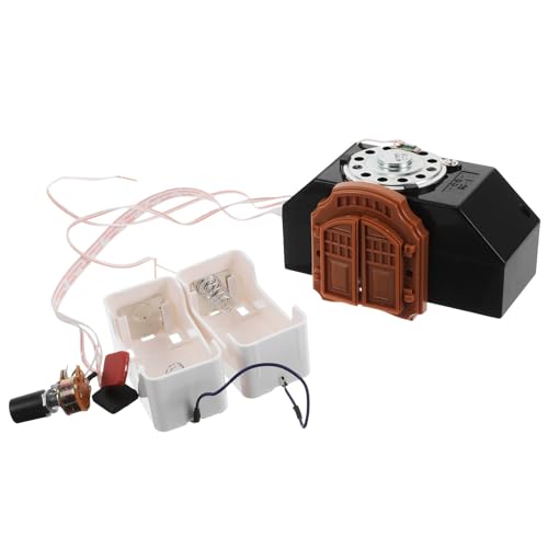 Reloj de pared silencioso negro Balacoo con mecanismo de reparacion de plastico para oficina 2