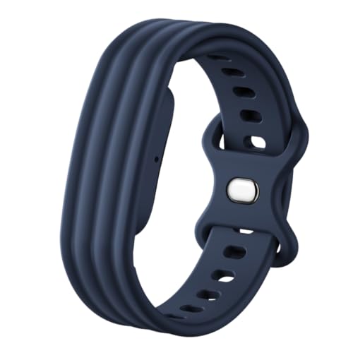 Image of Soft Silicone Strap Compatible with Google Fitbit Air, Sport Replacement Band, Adjustable Breathable Wristband for Workout, Running & Daily Wear