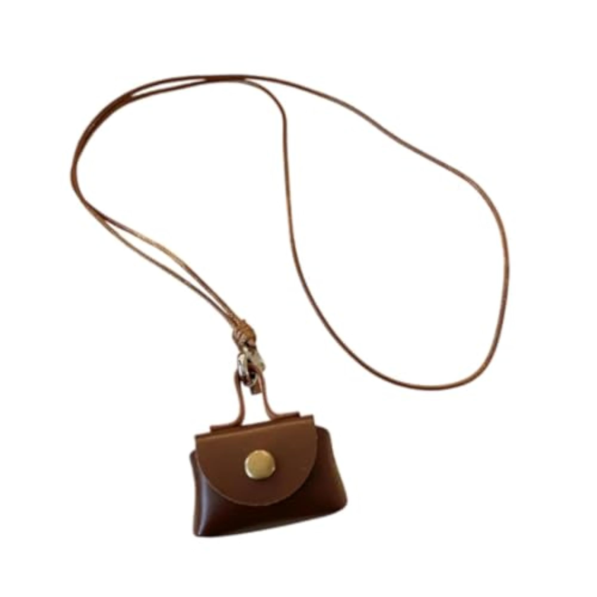 Hanging Neck Pouch Portable Small Earbud Case