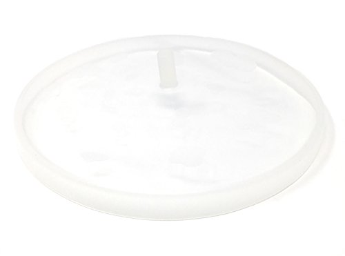 Salbree Replacement Lid for Silicone Popcorn Poppers also fits Popco, HOTPOP, Korcci, Zulay, Fenvella, Proper Popper, Housewares, Barretlgq, Lekue, Colonel Popper and other popcorn poppers (Clear Lid)