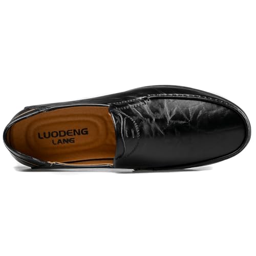 Loafer Premium Genuine Leather Men's Casual Shoes Slip On Mens Driving Penny Loafers for Men Lightweight Breathable4